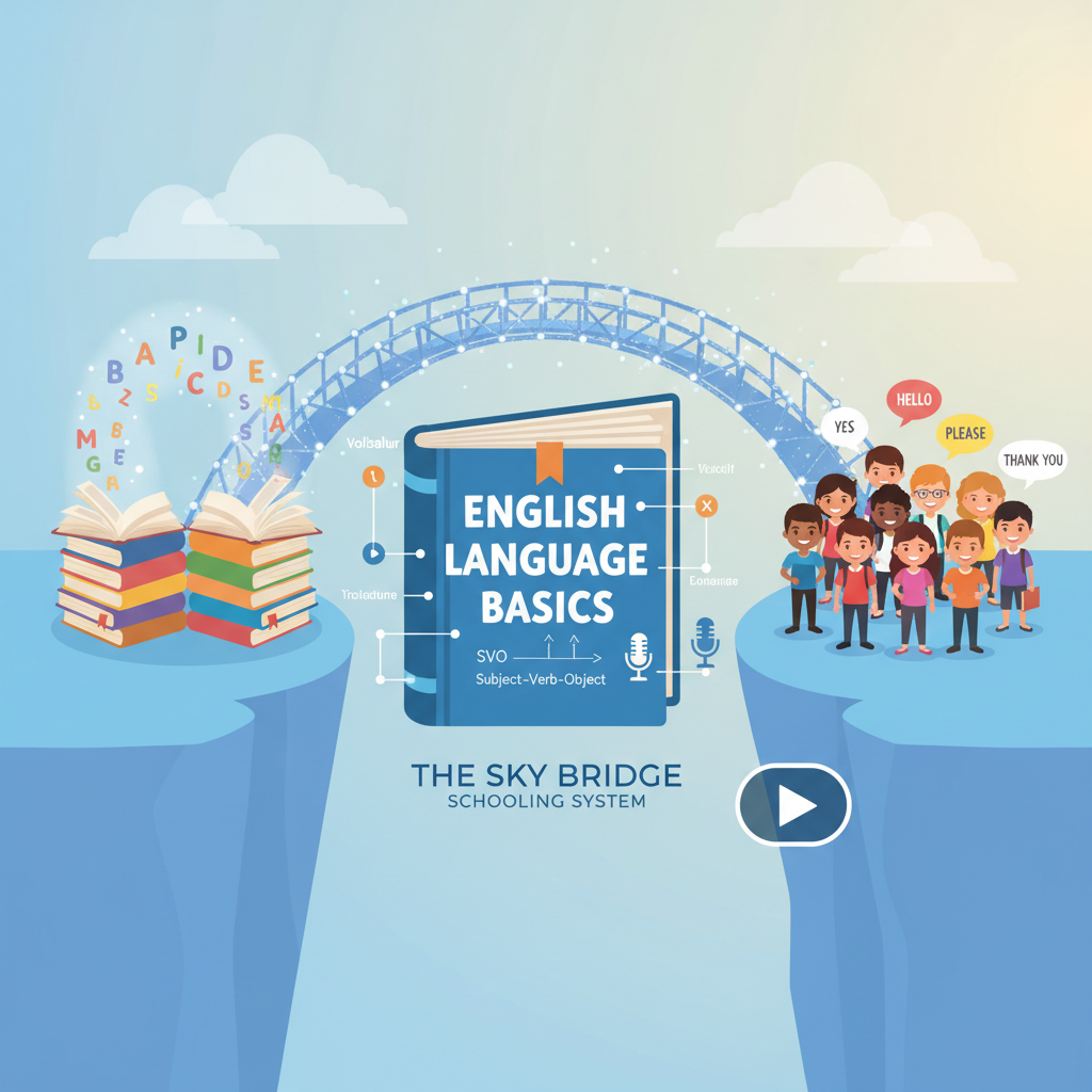 davinci create a thumbnail for the english language basics